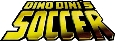 Dino Dini's Soccer logo for Sega Mega Drive